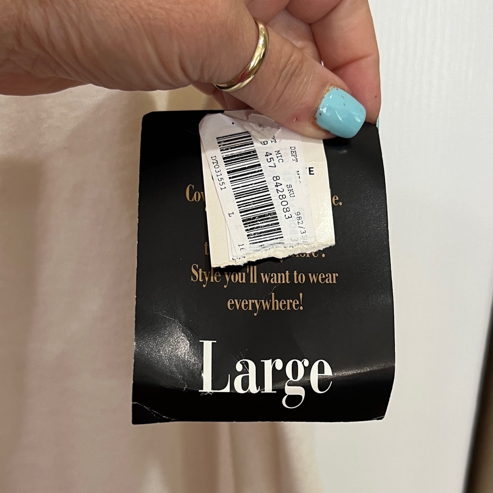 Dotti terrycloth coverup size large - Picture 7 of 8